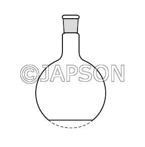 Quartz Flask (Round Bottom / Flat Bottom) with Socket Quartz Flask (Round Bottom / Flat Bottom) with Socket